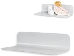  Fali polc fém 50FORM Lea S hamuszürke 35 cm loft akasztós (x002ghe9yv)