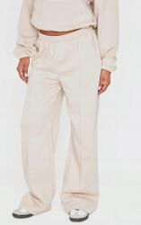 Prettylittlething Bézs Klasszikus Melegítőnadrág Egyenes Szárú Varrással Prettylittlething L