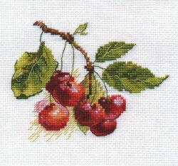  Keresztszemes hímzőkészlet Cseresznye 11x8 cm (0-140)