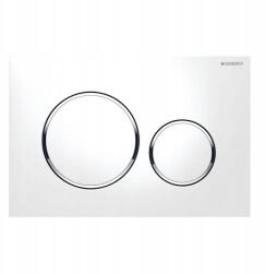 Geberit Öblítőgomb Geberit Sigma20 fehér/króm fényes 115.882. KJ. 1 (115.882.KJ.1)