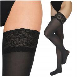 Annes Önhordó Nylon Harisnya csipkével fekete 60 Den 7/8 (POŃCZOCHY CALZE TRUSS 60 DEN)