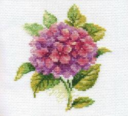  Keresztszemes hímzőkészlet Hortenzia 12x12 cm (0-137)