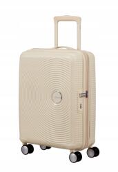 Samsonite Soundbox kabinbőrönd 55 cm kicsi, bézs, nagyítható (88472-A936)