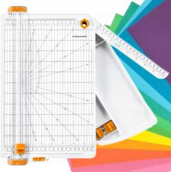 Fiskars Guillotine Papírvágó Gép A4 A3 3 Titán Pengék Tárolórekesz (1077981)