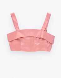 Glamorous Szatén Crop Top F3O LT2__M