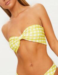 Prettylittlething Kockás Bikini Felső Cpl Xxj__m (CLV0257)