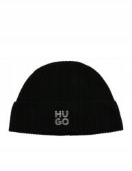 HUGO Boss Eredeti Beanie Téli Női Sapka, Fekete (50548732)