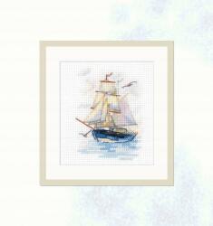  Keresztszemes hímzőkészlet Vitorlás 6x9 cm (0-222)