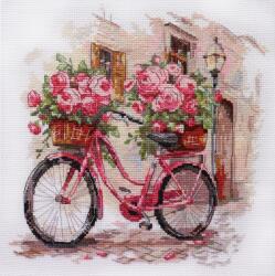  Keresztszemes hímzőkészlet A régóta várt találkozó 23x23cm (AH-223)