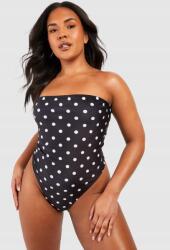 Boohoo Kétoldalas Fürdőruha Pöttyös Minta Kontraszt 6B6 NG2__48