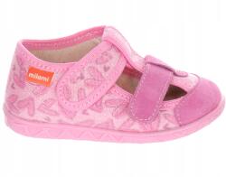 Milami papucs bőrbetéttel 118-61 Pink r. 30