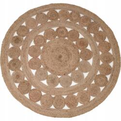 Home Styling Collection Juta szőnyeg barna Kerek fonott Boho 150cm (A35833110)