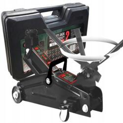 Rockforce Hidraulikus emelő 2T béka koffer gumi 140-340 mm (29756)