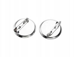  Bélyegkitűző Alap 29 MM Fém Csattal 100 Db (5906818101579)