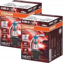 OSRAM HB3 Night Breaker Laser izzók +150% 2 db