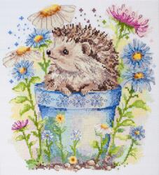  Keresztszemes hímzőkészlet Abris Art Kis cserkész 22x23cm (AH-220)