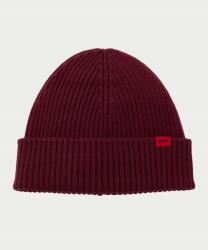 HUGO Boss Eredeti Beanie Téli Sapka Férfi, bordó (50524570)