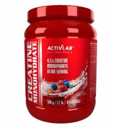 ACTIVLAB Creatine Monohydrate 500g Mono Erő Száraz Tömeg Szivattyú Állóképesség