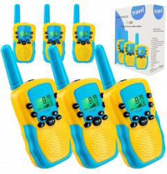 Stator Walkie Talkie Gyerekeknek 3 Db-os Szett LCD Képernyővel 3+ Éves Kortól (Z3004N)
