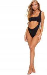 Prettylittlething Kivágott Fürdőruha Fekete 34-ES Méret