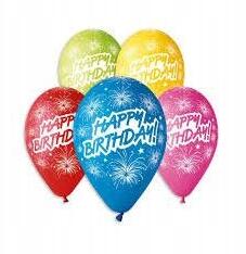 Gemar Lufik Happy Birthday Tűzijáték 12"/5db Születésnap
