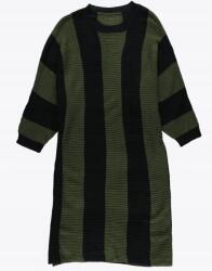 Shein MIDI Kötött Ruha Kontrastos Csíkos Hosszú Ujjú 260 WS1_46