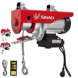  600 kg-os Elektromos Emelő, Vezeték Nélküli Távirányítóval, 1150W-os Csörlő, Dupla Emelőrendszer (8logo-DDHL1320LBS)