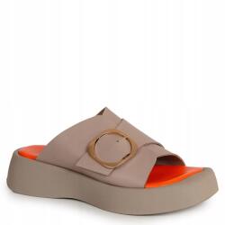Boccato 629.3732 Bézs Bőr Flip-flop Papucs 36-OS