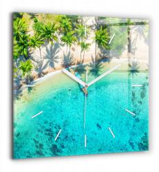 Ora Üveg Vászonkép Csendes Hangtalan Fali Trópusi tengerpart Koh Tao 60x60 (010010500080100271131)