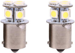  2DB 1156 5050 Izzó 8SMD Led Fehér Izzó