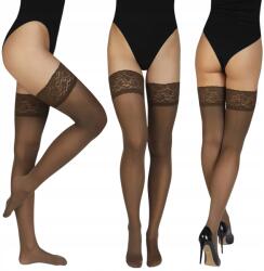 Annes Önhordó Nylon Harisnya csipkével barna 60 Den 7/8 (POŃCZOCHY CALZE TRUSS 60 DEN)
