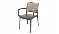 Keter Deco Porto karfás kerti szék storm grey grafit (PEN-29CC-612137)