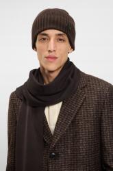 BOSS Hugo Boss Eredeti Beanie Téli Férfi Sapka, barna (50495306)