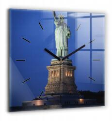 Ora Üvegfestmény Klasszikus Csendes Jól olvasható Szabadság-szobor New York (010010500080200268490)