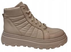 Nessi 24698 Creepers Bézs platform bőr méret37