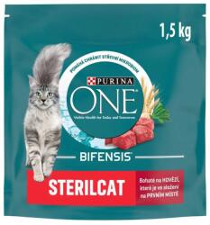 ONE Bifensis sterilizált macskaeledel marhahússal 1, 5 kg