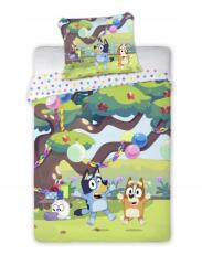 Brandmac Bluey Garden Party gyerek, ovis ágyneműhuzat 100×135cm, 40×60 cm (13610)