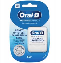 Oral-B Pro-Expert Advanced fogászati fogselyem, viaszolt, semleges, 50 m (90371905)
