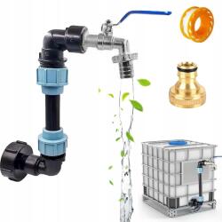  Csaptelep Adapter Hattyúnyak Tartály Mauzerhez 3/4 1000L (4069462694796)