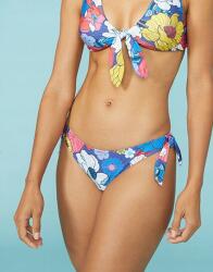 Debenhams Kék Virágos Bikini Alsó Goz NG2__M