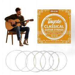 The Rose Professzionális húrok klasszikus gitárhoz nylon puha Tayste RX-C30 (Marka Woofy struny)