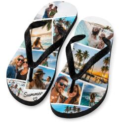  Flip-flop papucs saját nyomtatással Logo Személyre szabott flip-flop papucs 38 - 39 M