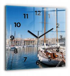  Üveg óra Folyó hangtalan Loft Ajándék Marina Marseille Franciaország (010010500080200269202)