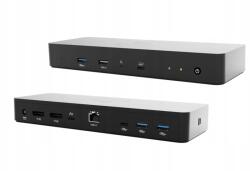 i-tec Thunderbolt 4 Intelligens Dual Kijelzős Dokkolóállomás, Tápellátás (8595611707575)