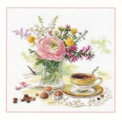  Keresztszemes hímzőkészlet Reggeli 23x22 cm (5-18)