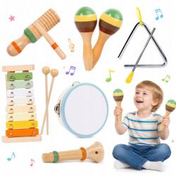  Fából Készült Hangszerek Gyermek Oktatás Tanulás Montessori Ajándék (8581746311732)