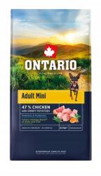 ONTARIO Granule pro psy Adult Mini csirke és édesburgonya 6, 5 kg