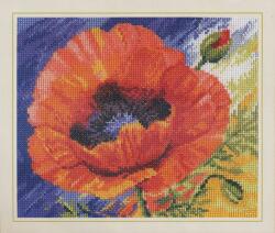  Keresztszemes hímzőkészlet Nyár csókja 20x18 cm (2-04)