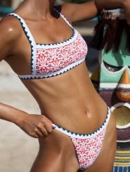 Shein Bikini Alsó Minta Ivk ND5__S