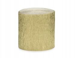 PartyDeco Krepp, 5cm/10m, arany (1 op. 4 db) (KREP1-019)